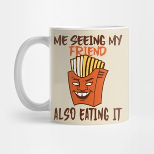 Funny French fries gag gift Mug